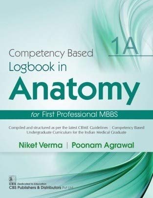 Competency Based Logbook In Anatomy For First Professional Mbbs 1A (Pb 2024)